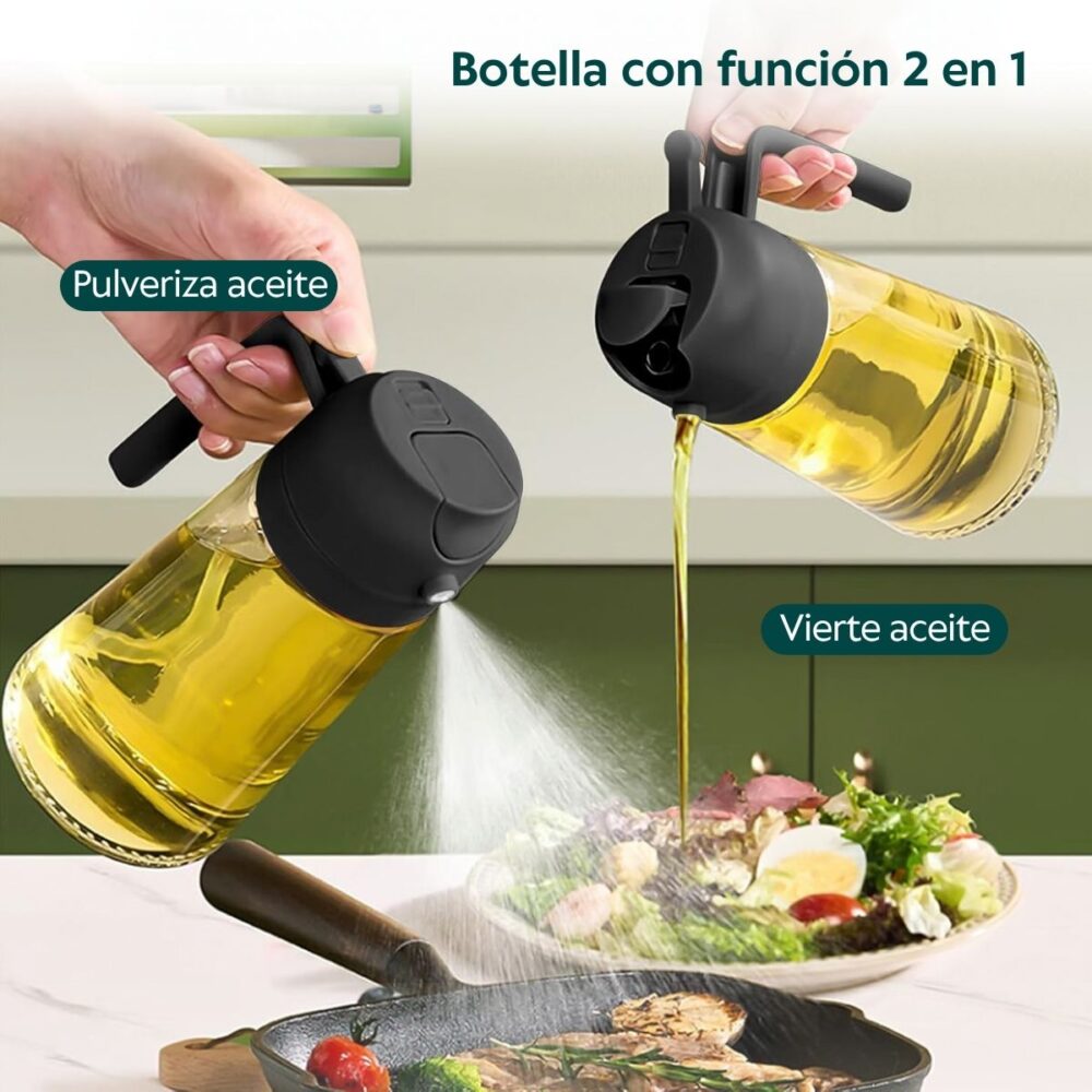 Dispensador de Aceite con Spray